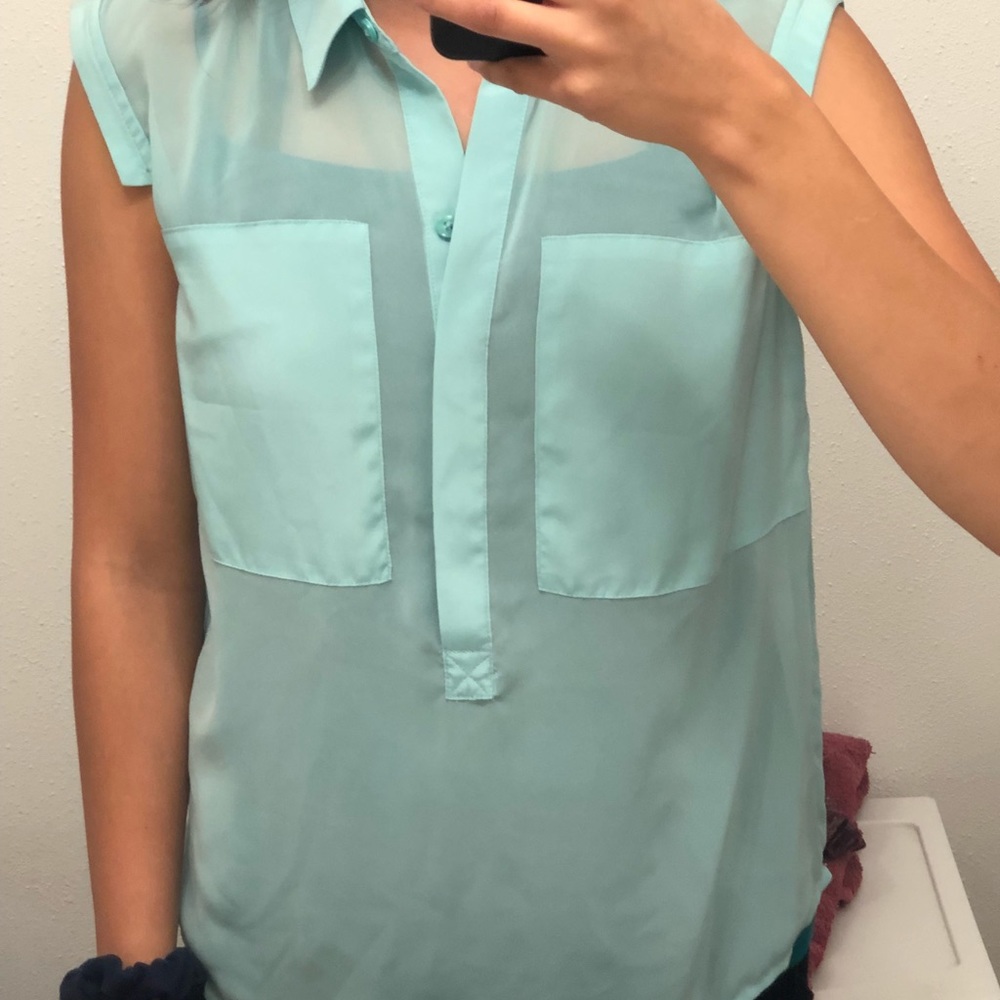 Princess Vera Wang Mesh Blouse